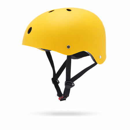 Casca de Protectie pentru Trotineta si Bicicleta, Ventilatie buna, Marime Reglabila, Ultra Usoara, Galben