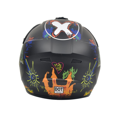 Casca Moto/Enduro, Interior Confortabil, Ventilatie Multipla, pentru Motociclete, Cross, Enduro, ATV, Dirt Bike, FIXATO,  Marime XL, Multicolor [8]