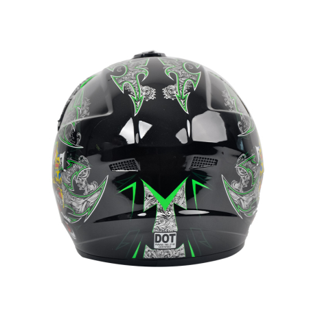 Casca Moto/Enduro, Interior Confortabil, Ventilatie Multipla, pentru Motociclete, Cross, Enduro, ATV, Dirt Bike, FIXATO,  Marime S, Multicolor [7]