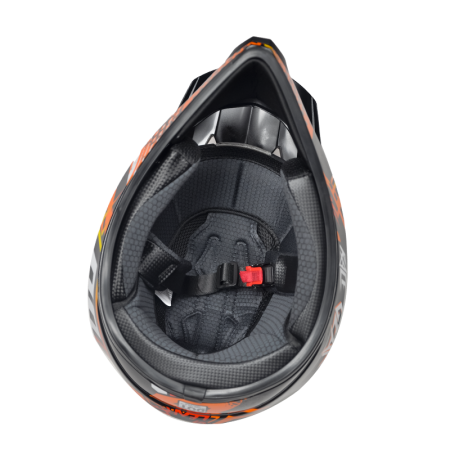 Casca Moto/Enduro, Interior Confortabil, Ventilatie Multipla, pentru Motociclete, Cross, Enduro, ATV, Dirt Bike, FIXATO,  Marime S, Verde [8]