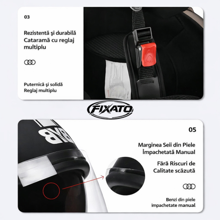 Casca Moto/Scuter FIXATO Italia, Viziera Dubla, Protectie UV, Marime universala 57-61cm, Negru [7]