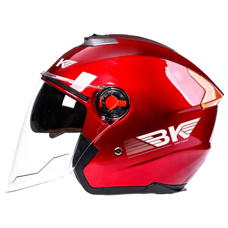 Casca Moto/Scuter FIXATO Model BK, marime universala 54-59cm, Rosu [0]