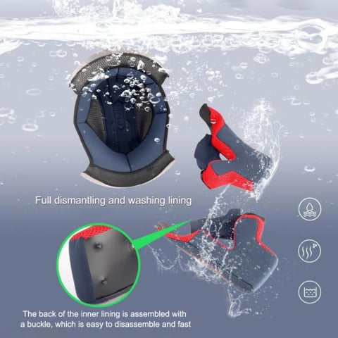 Casca Moto/Scuter FIXATO Raptor, Viziera Dubla, Protectie UV, Negru, L 59-60cm [3]