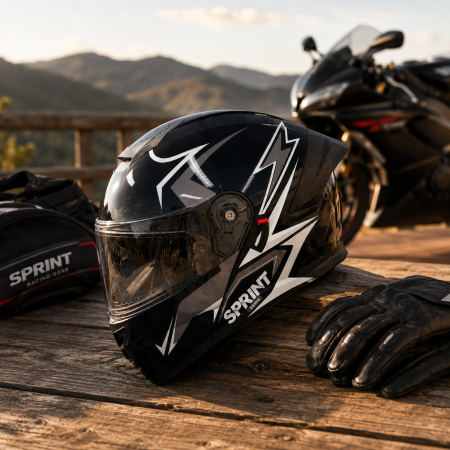 Casca Moto/Scuter Flip-Up FIXATO Viper, Viziera Dubla, Protectie UV, Modulabila, Negru Metal, Marime 57-59cm [3]