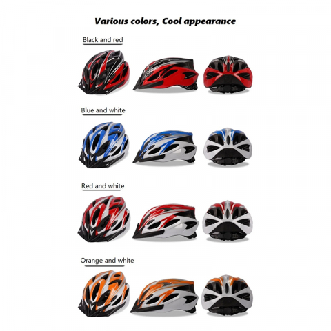 Casca protectie Bicicleta, FIXATO, Cu 20 canale de ventilatie, Aerodinamica, Disipare eficienta a caldurii si ventilatie, Dimensiune reglabila, Circumferinta 58-61, Neagra [3]