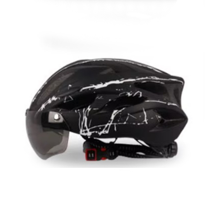 Casca protectie Bicicleta/Trotineta Electrica FIXATO, Viziera detasabila, Aerodinamica, Disipare buna a caldurii si Ventilatie eficienta, Dimensiune reglabila, Negru cu Alb [5]