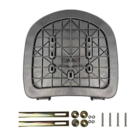 Cutie portbagaj moto / scuter, 28x28x20 cm, FIXATO, cu cheie și sistem antifurt, Negru [3]