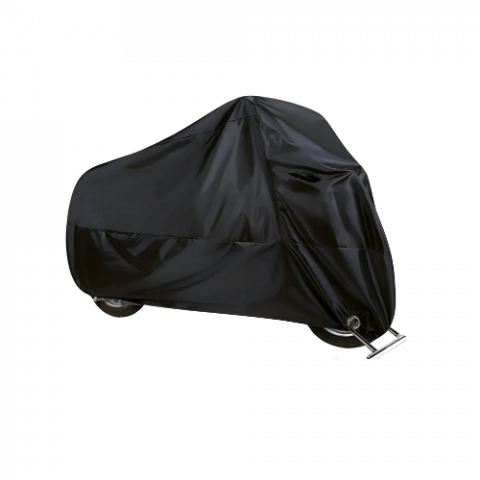 Husa Protectie Moto / Scuter marimea S, impermeabila, rezistenta la praf, negru, FIXATO [2]