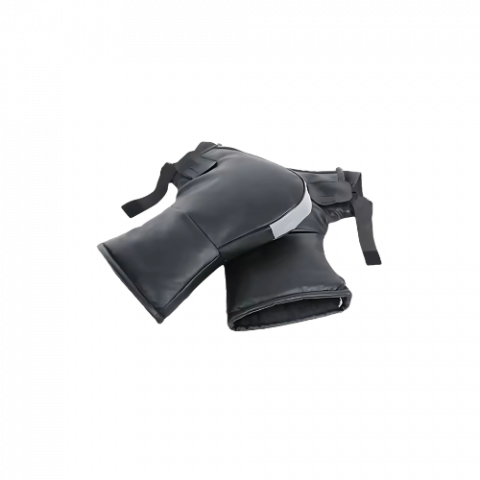 Accesorii - Manusi de ghidon pentru motocicleta/ scuter/ bicicleta impermeabile, unisex, captusite cu benzi reflectorizante FIXATO