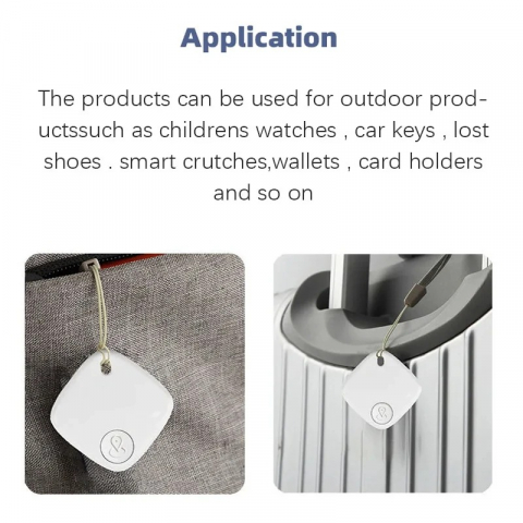 Mini GPS Tracker, localizare in timp real, autonomie 365 zile, compatibil Apple Find My, rezistent la apa, pentru masini, copii, animale, bagaje, negru, FIXATO [2]