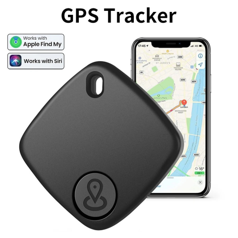Moto / Scutere - Mini GPS Tracker, localizare in timp real, autonomie 365 zile, compatibil Apple Find My, rezistent la apa, pentru masini, copii, animale, bagaje, negru, FIXATO