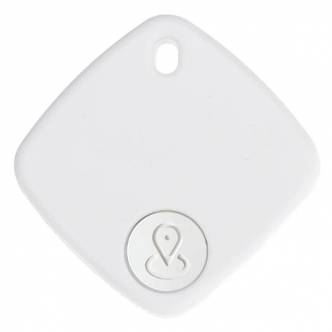 Mini GPS Tracker, localizare in timp real, autonomie 365 zile, FIXATO, compatibil Apple Find My, rezistent la apa, pentru masini, copii, animale, bagaje, alb [1]