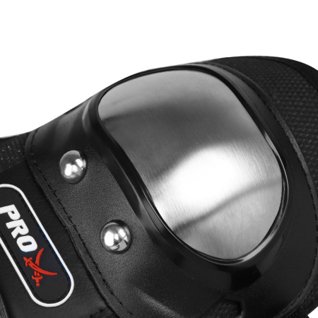 Set Protectii Moto Genunchi si Coate, Curele Ajustabile, Design Ergonomic, Pentru Moto, Scuter, ATV, Enduro, Bicicletă, FIXATO, Negru [2]