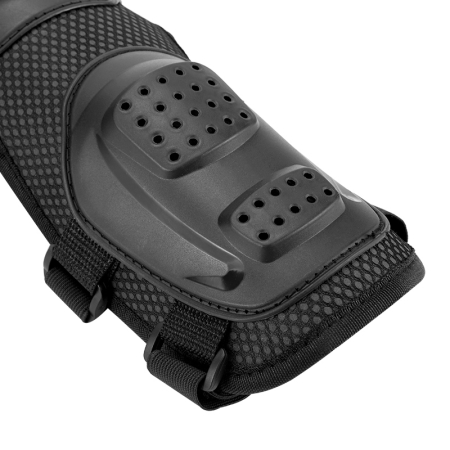 Set Protectii Moto pentru Genunchi si Coate, ABS Durabil, Usoare, Confortabile, Reglabile, Pentru Moto, Scuter, ATV, Enduro, Bicicleta, FIXATO, Negru [4]