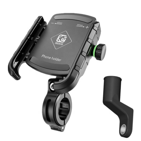 SUPORTURI TELEFON - Suport de telefon pentru Bicicleta/Motocicleta/Scuter/Trotineta, montare sigura, constructie durabila, FIXATO, Negru