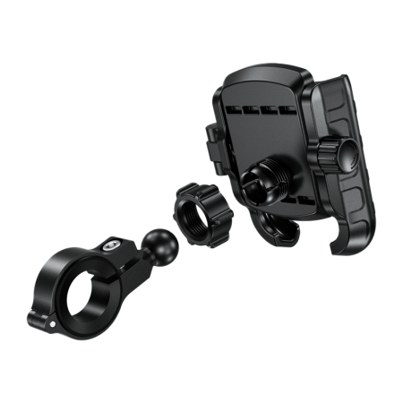Suport de telefon pentru Bicicleta/Motocicleta/Scuter/Trotineta, montare sigura, constructie durabila, FIXATO, Negru [10]