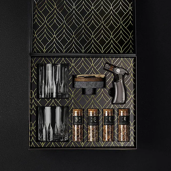 Set Cadou pentru Afumarea Cocktailurilor R.O.C.K.S. cu Smoker din Granit [3]