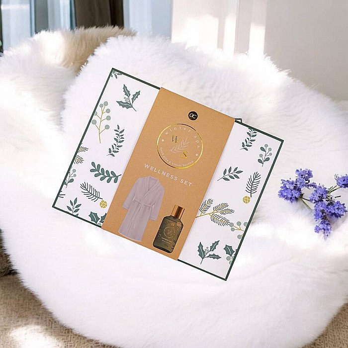 Set Cadou Crăciun Accentra Winter Spa cu Gel de Duș și Halat de Baie [3]