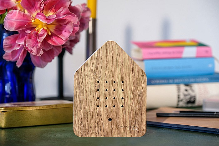 Audiobox cu Ciripit de Păsări Zwitscherbox Oak din Lemn de Stejar [11]