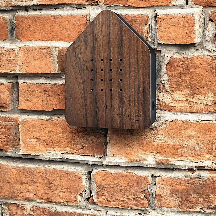 Audiobox cu Ciripit de Păsări Zwitscherbox Walnut Dark din Lemn de Nuc [7]