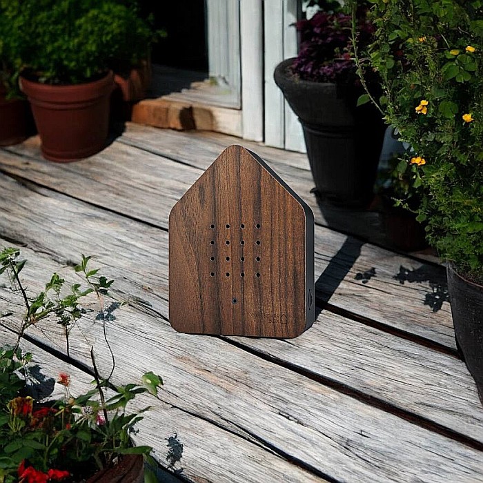 Audiobox cu Ciripit de Păsări Zwitscherbox Walnut Dark din Lemn de Nuc [8]
