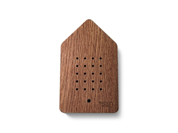 udiobox cu Ciripit de Păsări Birdybox Steamed Oak din Lemn de Stejar [2]