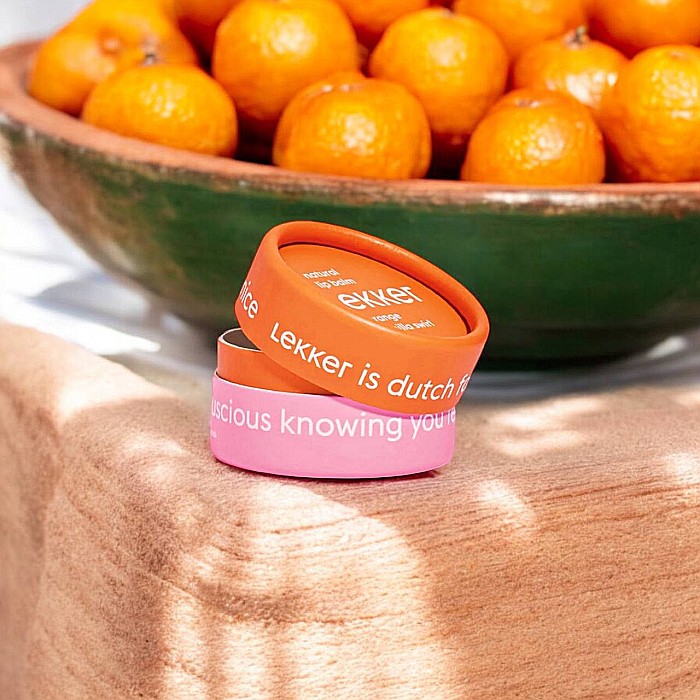Balsam de Buze Natural The Lekker Company Orange Vanilla Swirl 8 g [3]