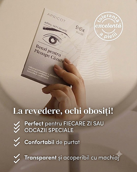 Benzi Lifting pentru Pleoape Căzute APRICOT – 96 buc. [3]