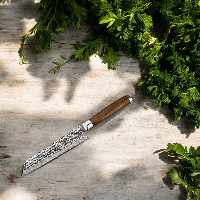 Cuțit Japonez Kiritsuke ADELMAYER Oțel Damasc 21,5 cm [3]