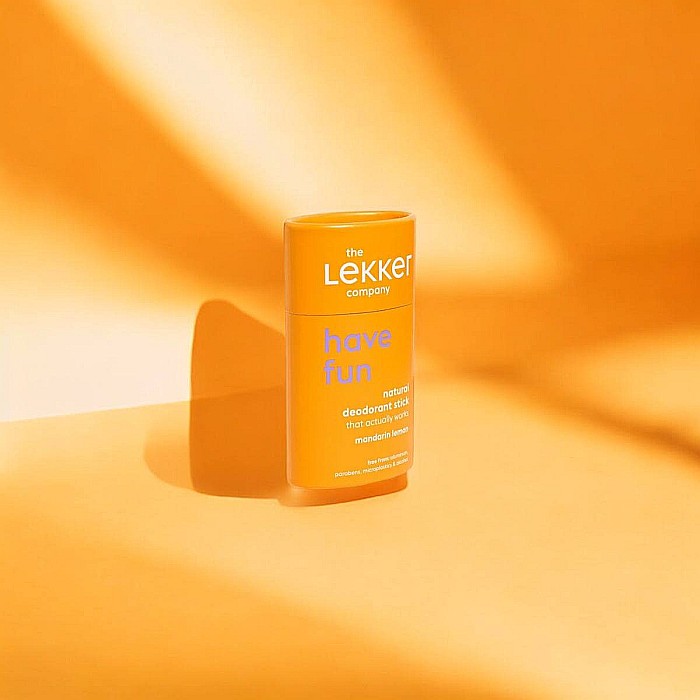 Deodorant Stick Natural The Lekker Company Have Fun Mandarină & Lămâie 40 g [5]