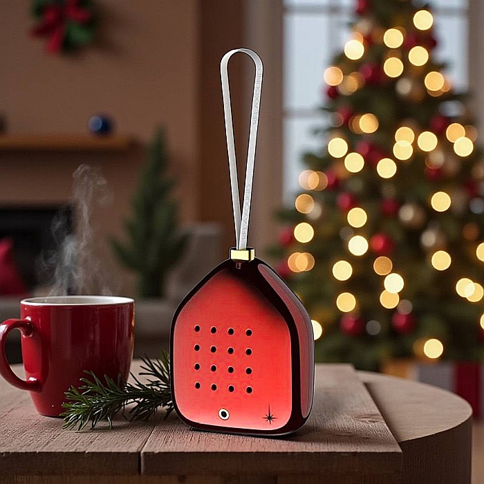 Audiobox Decorativ cu Sunete de Crăciun Jingle Bells Red Stars [3]