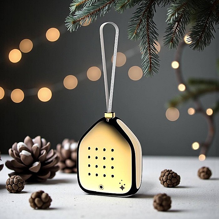 Audiobox Decorativ cu Sunete de Crăciun Jingle Bells Gold Glow [3]