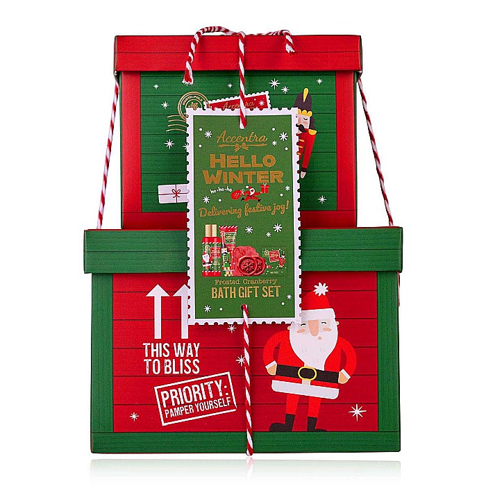 Set Cadou de Craciun Accentra Hello Winter – Frosted Cranberry [2]