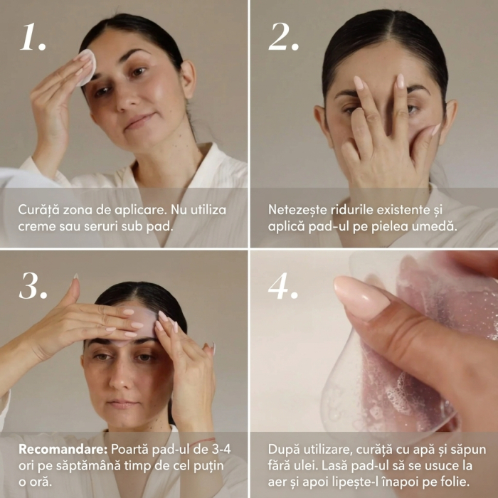 Plasture APRICOT pentru Frunte cu Acid Hialuronic pentru Hidratare și Riduri [7]