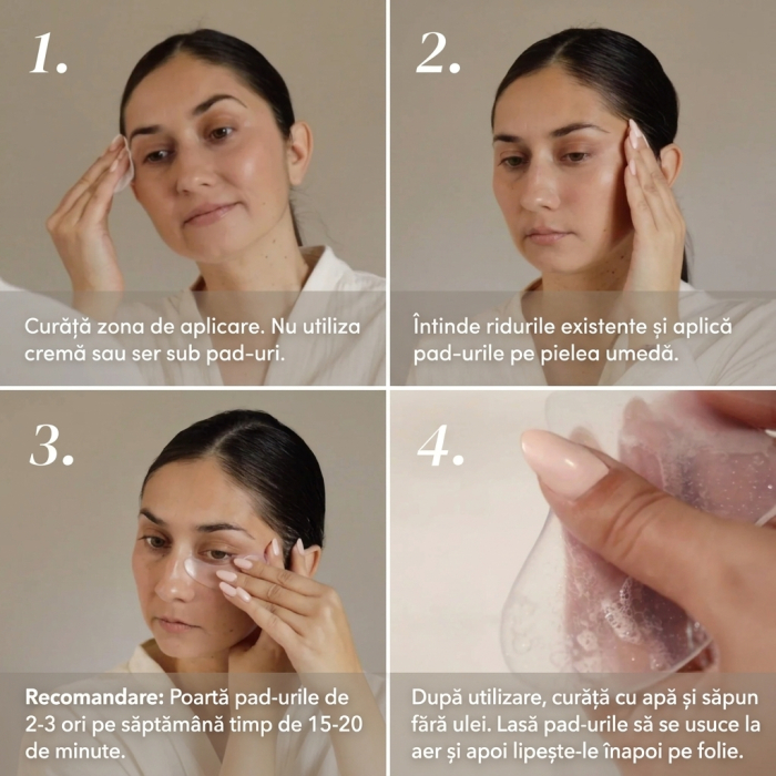 Plasturi APRICOT pentru Ochi cu Vitamina C pentru Cearcăne și Ten Matur [6]