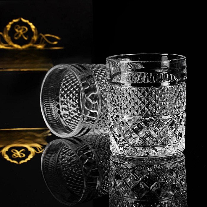 Set Cadou Pahare Whisky R.O.C.K.S. Admiral, 4 Pahare din Cristal [2]