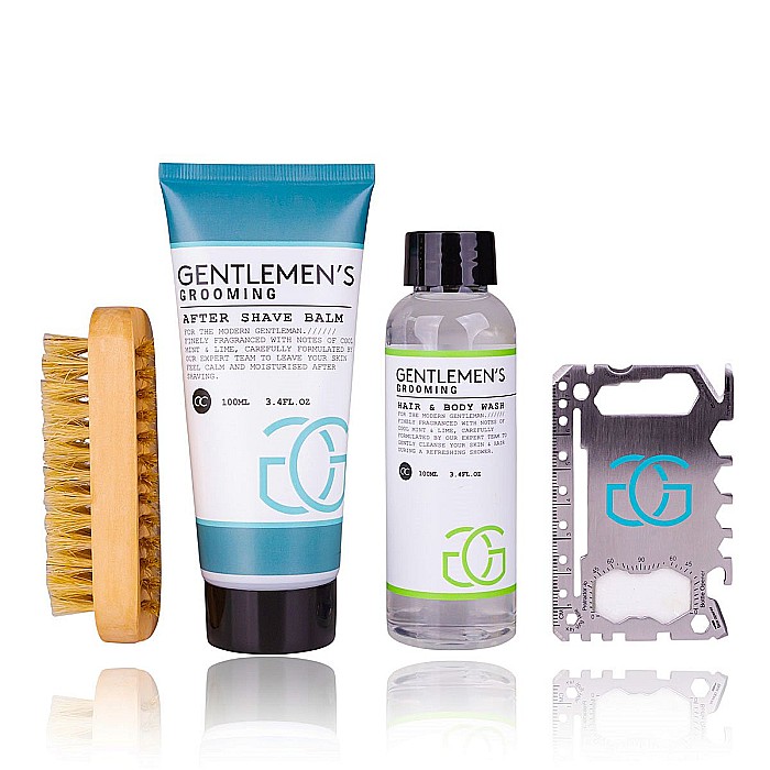 Set Cadou pentru Bărbați Accentra Gentlemen's Grooming, 4 Piese în Cutie Tip Trusă [3]