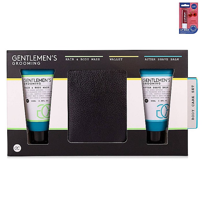 Set Cadou Bărbați Accentra Gentlemen's Grooming, Gel 2în1, After Shave și Portofel [2]
