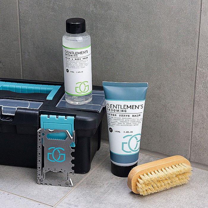 Set Cadou pentru Bărbați Accentra Gentlemen's Grooming, 4 Piese în Cutie Tip Trusă [7]