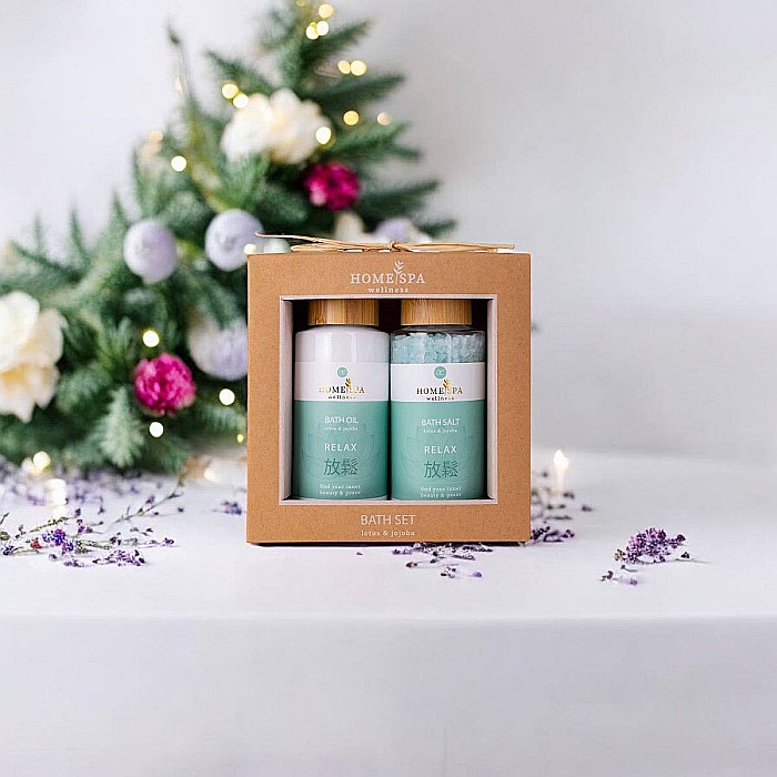 Set Cadou Femei Accentra Home Spa cu Ulei și Sare de Baie [10]