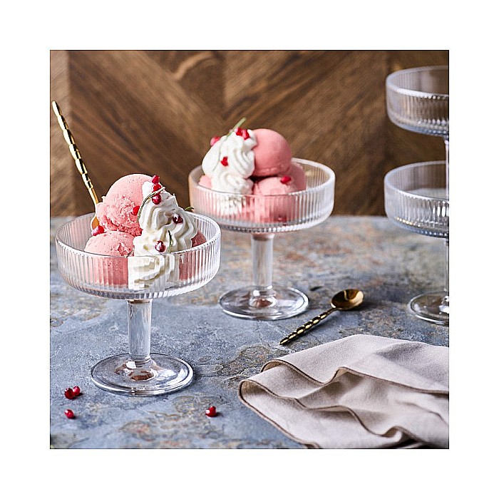 Set 6 Cupe Alice La Rochère din Sticlă Presată Franceză 330 ml [4]
