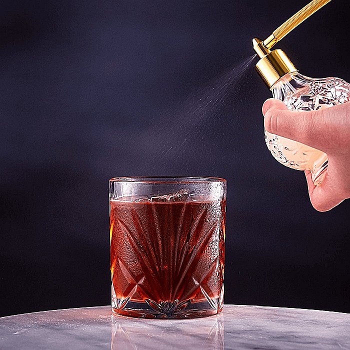 Set Cadou Pahare Whisky R.O.C.K.S. The Connoisseur’s Set Palm, 2 Pahare din Cristal 290 ml și Pietre din Granit [7]