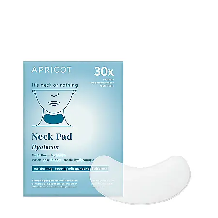 Plasturi APRICOT - Plasture APRICOT pentru Gât cu Acid Hialuronic pentru Hidratare și Riduri