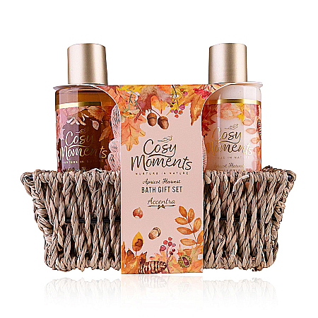 Cadouri - Set Cadou Femei Accentra Cosy Moments cu Aromă de Caise – 3 Piese