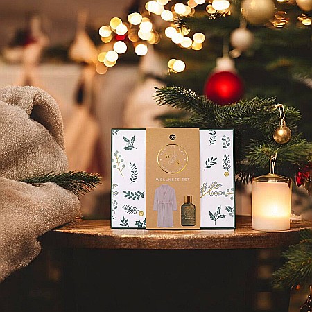 Set Cadou Crăciun Accentra Winter Spa cu Gel de Duș și Halat de Baie [5]