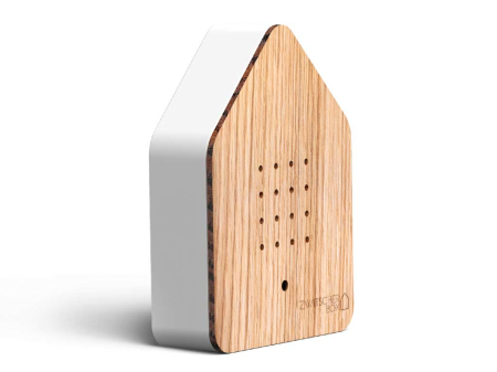 Audiobox cu Ciripit de Păsări Zwitscherbox Oak din Lemn de Stejar [1]