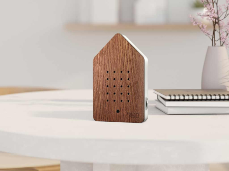 udiobox cu Ciripit de Păsări Birdybox Steamed Oak din Lemn de Stejar [4]