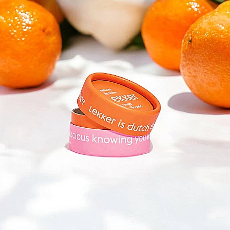 Balsam de Buze Natural The Lekker Company Orange Vanilla Swirl 8 g [3]