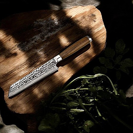 Cuțit Japonez Kiritsuke ADELMAYER Oțel Damasc 21,5 cm [3]