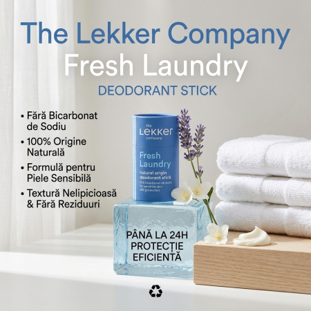 Deodorant Stick The Lekker Company Fresh Laundry 40 g [3]